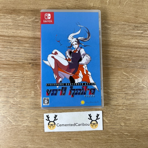 Va-11 Hall-a Cyberpunk Bartender Japanese Version Nintendo Switch Game LIKE NEW - Picture 1 of 7